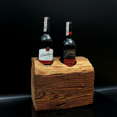 Stojak na 3 wina poziomy