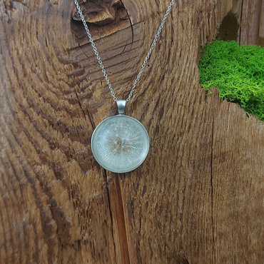 Wisiorek średni z dmuchawcem