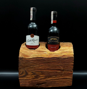 Stojak na 3 wina poziomy